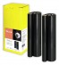 312858 - 2 Peach Thermal Transfer Rolls, compatible with Xerox, Konica Minolta, Brother, Pitney Bowes PC-92RF